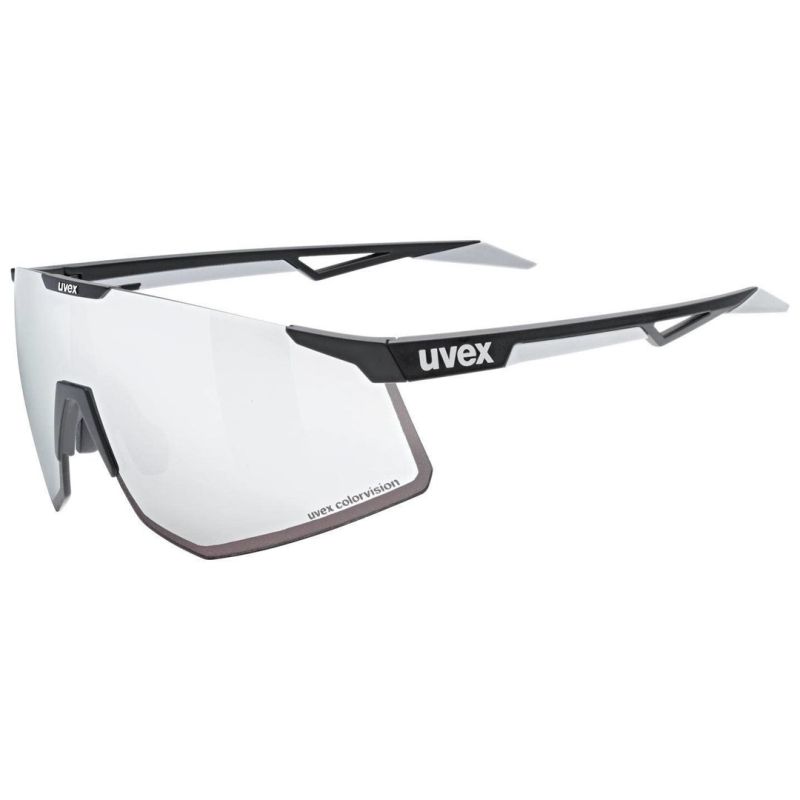 Uvex Pace Perform CV Multisports Glasses Unisex Half-Rim Black
