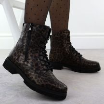 Rieker Stivali leopard print worker Rieker Remonte