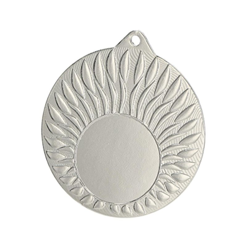 Silver general medal with space for a 25 mm emblem - steel