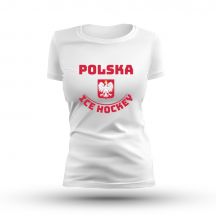Inny Maglietta Ice Hockey Polska srebiceplts-rd-w