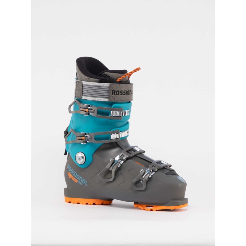 Rossignol Track 130 HV+ GW Ski Boots - Steel Grey/Petrol Blue