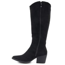 M. Daszyński Stivali suede cowboy with block heel M.Daszyński