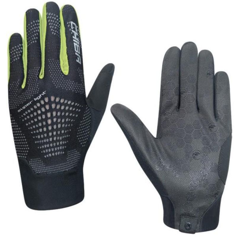 CHIBA SUPERLIGHT gloves black yellow XL
