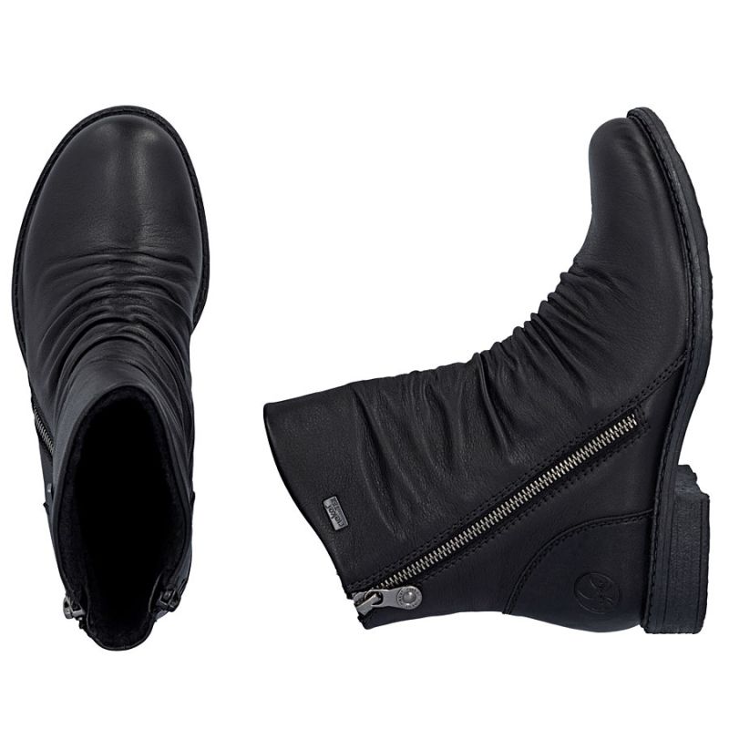 Rieker Stivali Waterproof Leather Ankle for