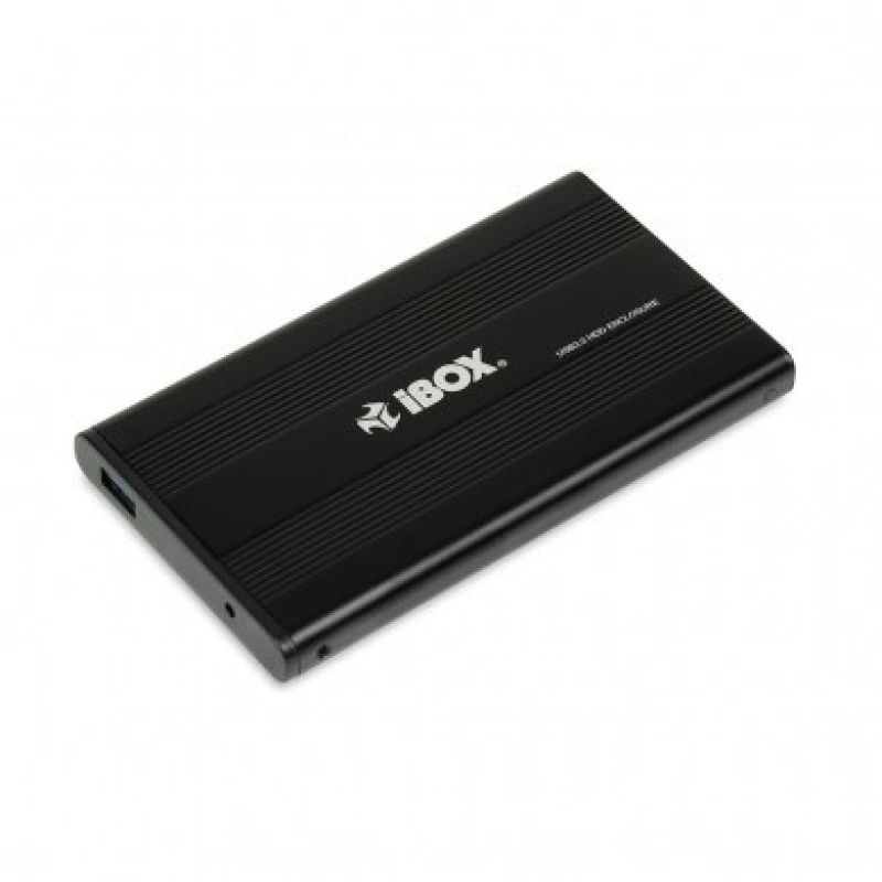 IBOX HD-02 EXTERNAL 2.5" USB 3.0 IEU3F02 housing (2.5"; USB 3.0; Aluminum; black)