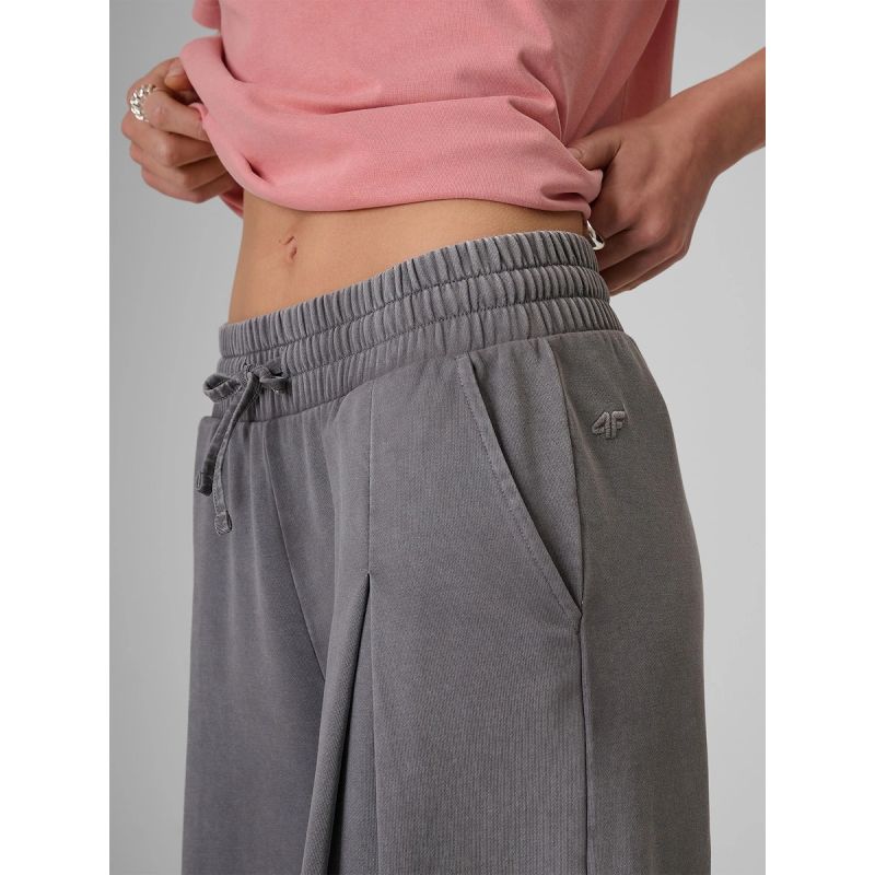 4f Pantaloni della tuta wide-leg