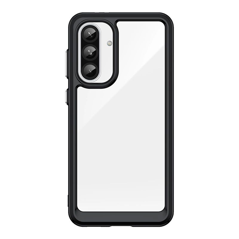 Outer Space Case for Samsung Galaxy A36 Cover with Flexible Frame - Black