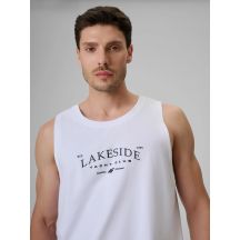 4f Maglietta regular sleeveless with print