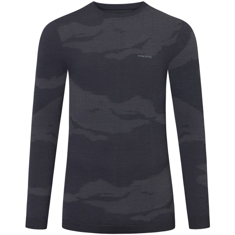 VIKING Gasher Merino Man Longsleeve Navy Blue L