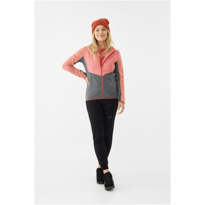VIKING Creek Hoodie Bamboo Lady Women's Jacket with Zipper and Hood, Pink S
