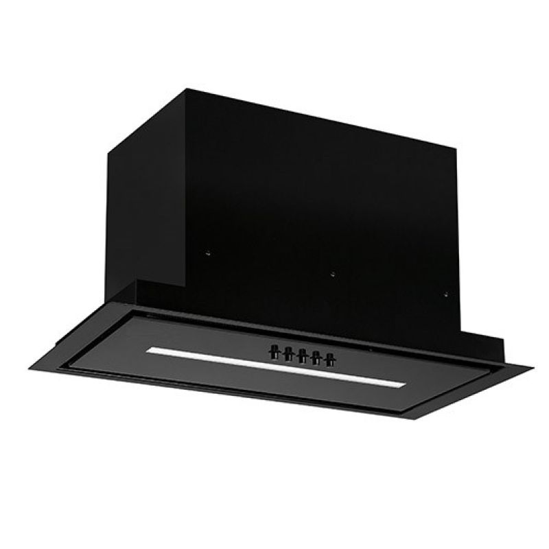 MAAN Helios 60 Push Button built-in under-cabinet cooker hood, black