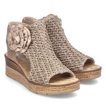 Rieker Sandali comfortable wedge platform, Rieker