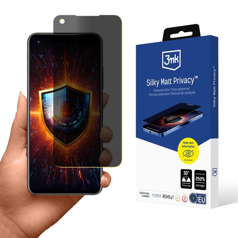 3mk Silky Matt Privacy Matte Privacy Screen Protector for Asus Zenfone 10