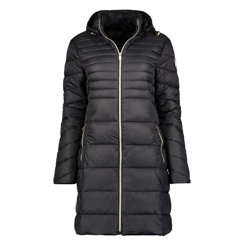 Geographical Norway BEALIZE BLACK DB LADY 093 Women's Parka (WY4739F/GN-BLACK)