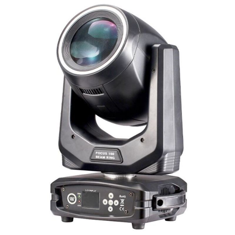LIGHT4ME FOCUS 150 BEAM RING LED moving head