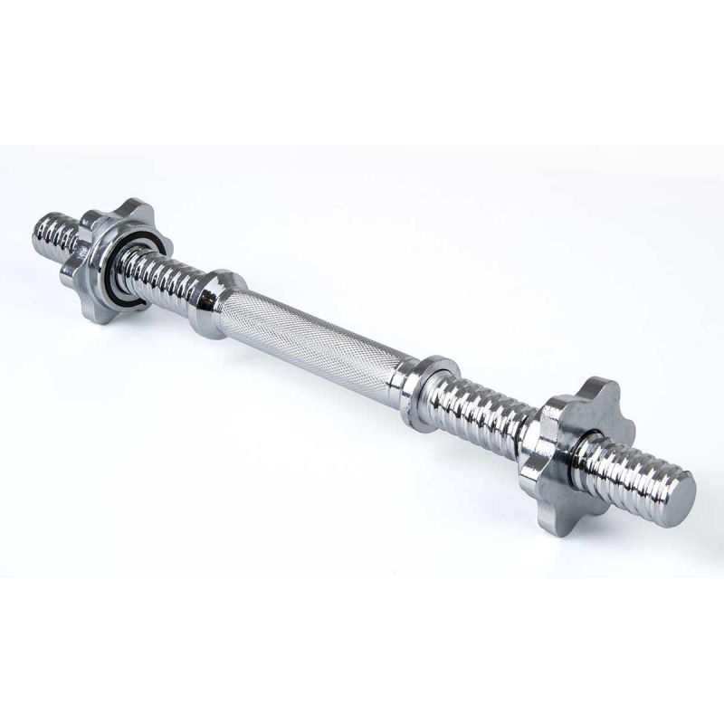 SHORT BAR 40 CM + ENERO FIT CLAMPS Ø25.4 MM