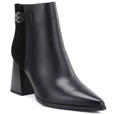 D&A Stivali leather high-heeled ankle D&A S.Barski