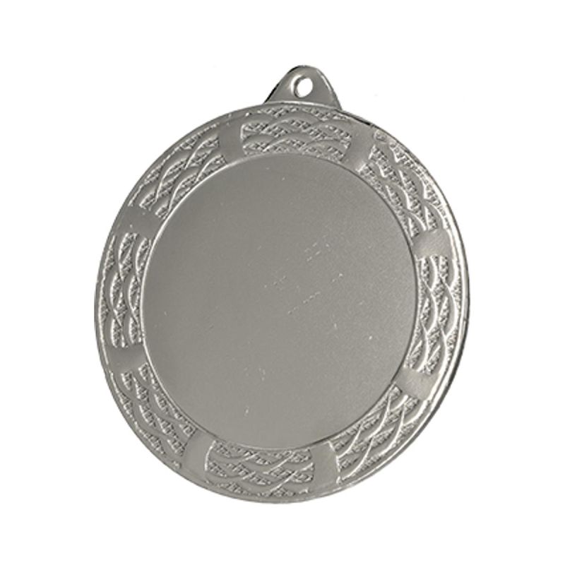 General silver medal with space for a sticker