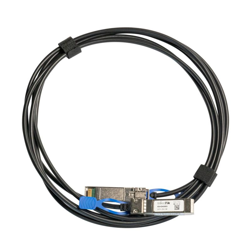 MikroTik XS+DA0003 | SFP28 DAC cable | 25Gb/s, 3m