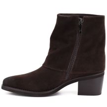 Potocki Stivali leather cowboy with rolled-up upper, chocolate Potocki