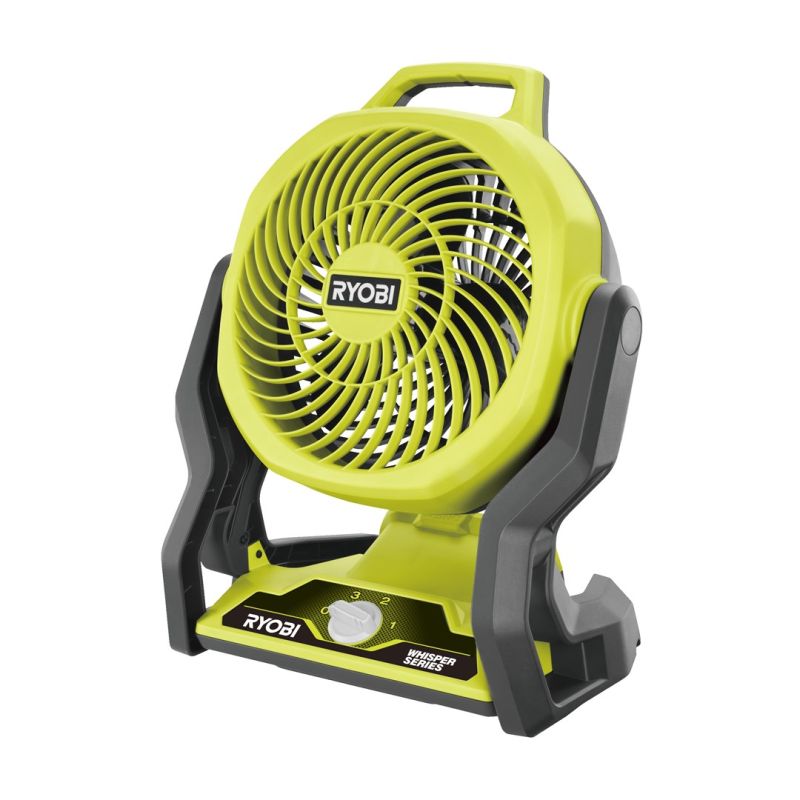 18V RYOBI ONE+ 7.5" Fan - Version without batteries and charger