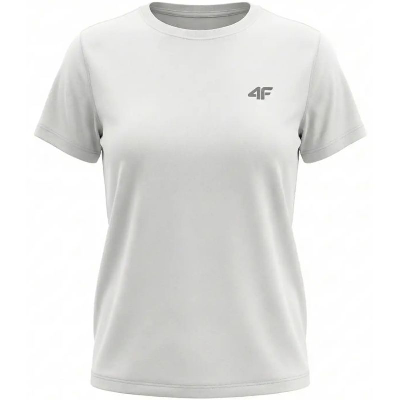 Women's T-shirt 4F F3308 white 4FWMM00TTSHF3308 10S