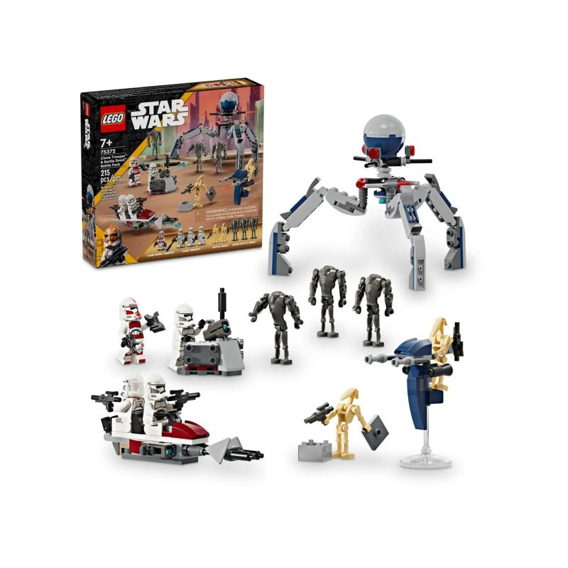 LEGO Star Wars 75372 Clone Trooper™ & Battle Droid™ Battle Pack