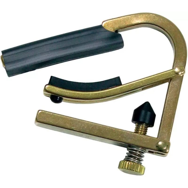 Shubb C8B Partial - Capo for acoustic | electric guitar - brass