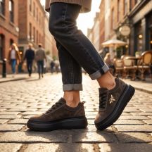 Vinceza Scarpe leather platform Vinceza