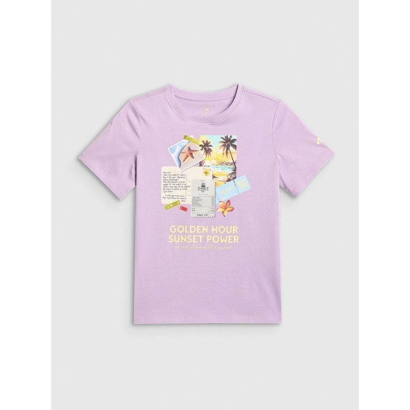 4f Maglietta regular printed