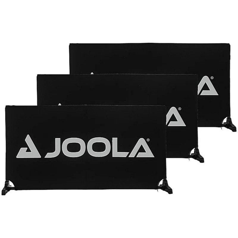 JOOLA FLEX Table Tennis Barrier, Black, 3 Pieces