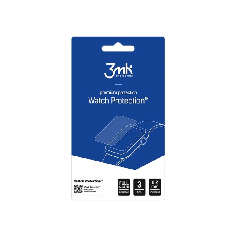 3mk Watch Protection FlexibleGlass smartwatch screen protector for Huawei Watch Fit 4 Pro