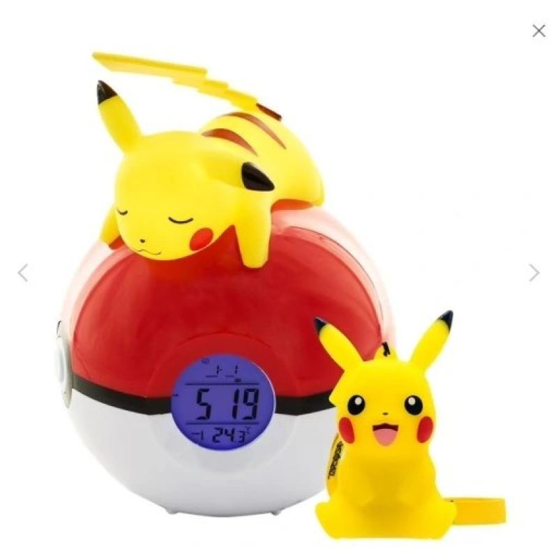 TF Pokémon Light-Up Alarm Clock & 9 cm Pikachu