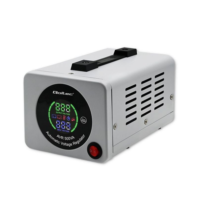 Qoltec Automatic Voltage Stabilizer AVR 500VA