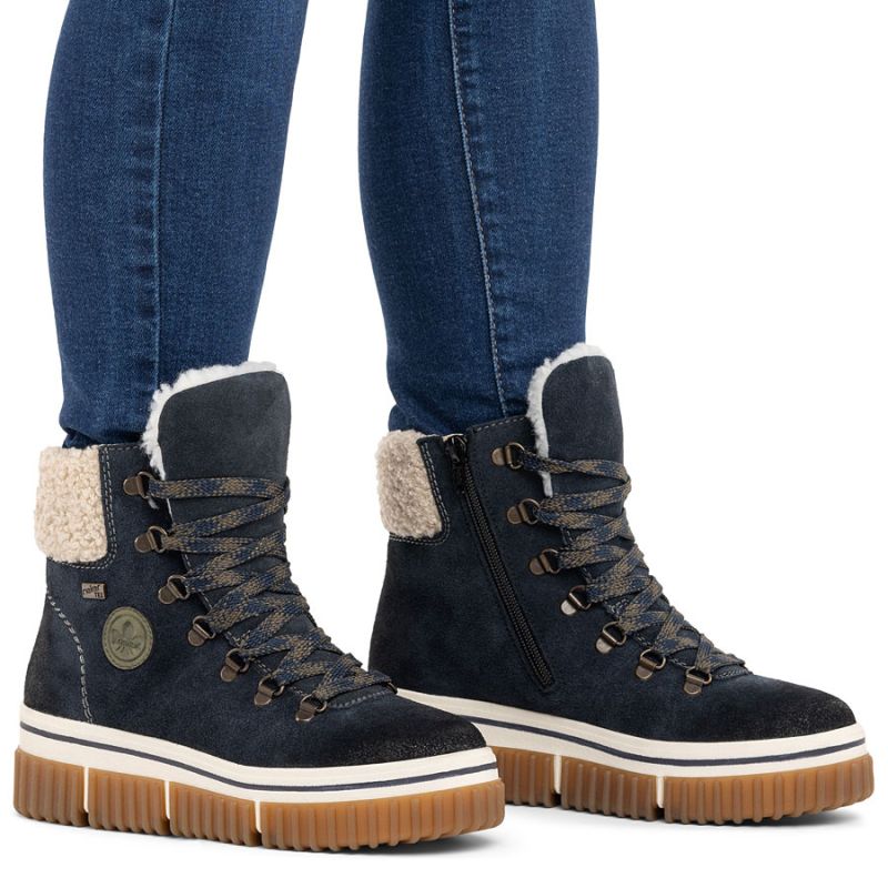 Rieker Stivali Waterproof Leather Ankle