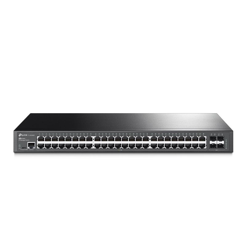 TP-Link JetStream TL-SG3452 Network Switch Managed L2 Gigabit Ethernet (10/100/1000) 1U Black