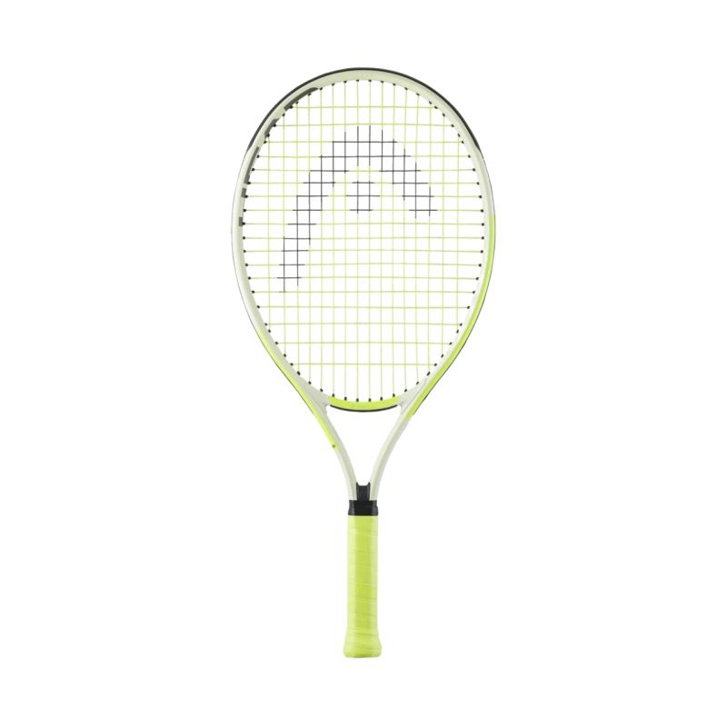 Head Extreme Junior 23 cv.3 3/4 Tennis Racket in Lime 3/4 Cover 231424 SC06