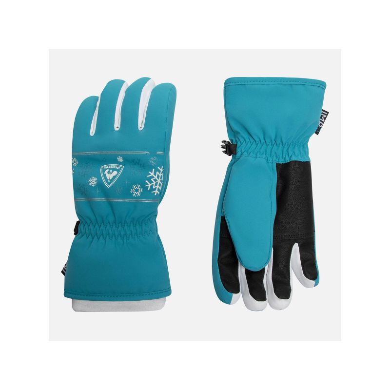ROSSIGNOL Jr Jane Impr G Blue Children's Ski Gloves