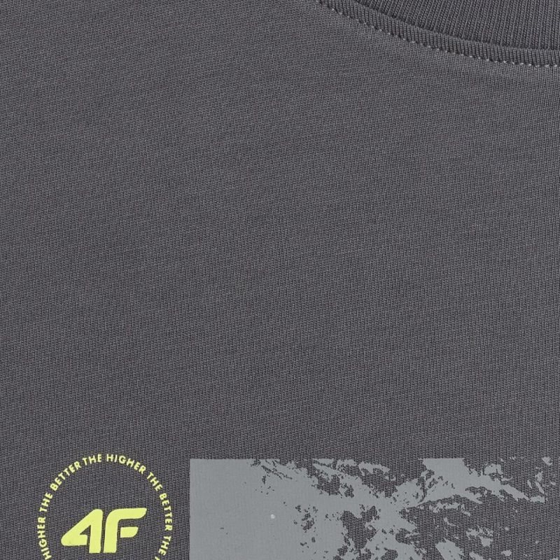 4f Maglietta anthracite