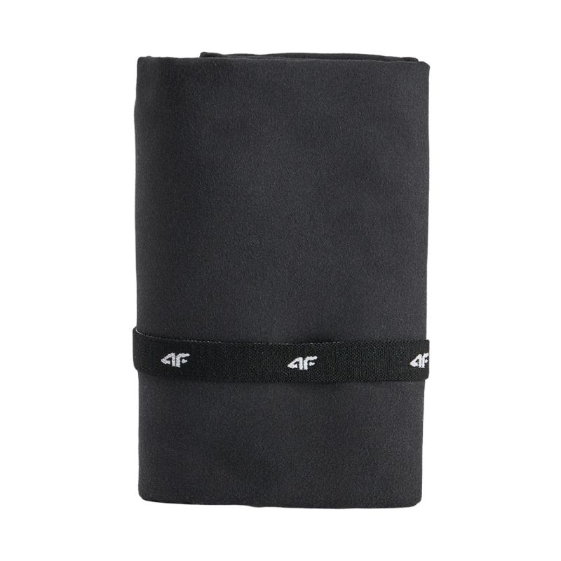 Towel 4F U075 80x130 cm deep black 4FWSS26ATOWU075 20S