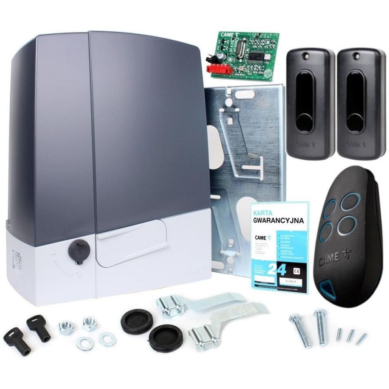 CAME BXV 10 SAFE ATOMO kit (TOP remote controls) for 1000kg sliding gates