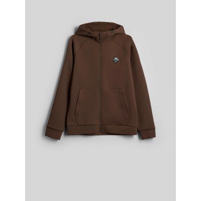 4f Felpa regular hooded