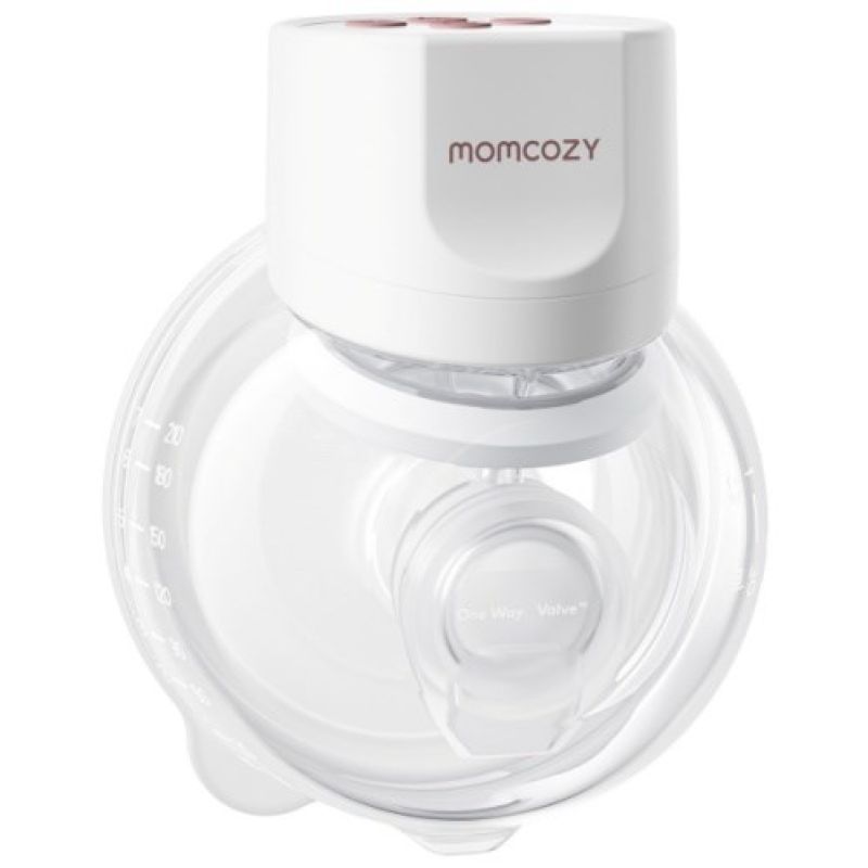 Momcozy S12 Pro Quick Pink Single Pack | Breast Pump | Wireless, Single, White