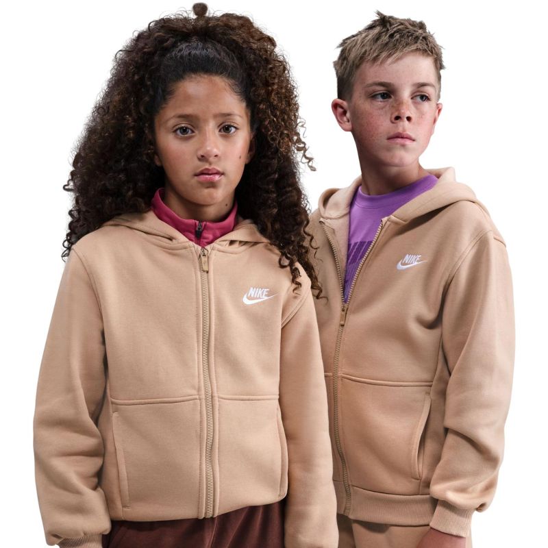 Nike Sportswear Club Fleece Beige Kids' Sweatshirt FD3004 200