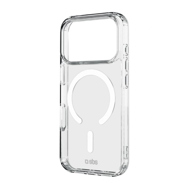SBS Light Mag Cover for iPhone 18 Pro Max / 17 Pro Max Compatible with MagSafe - Clear