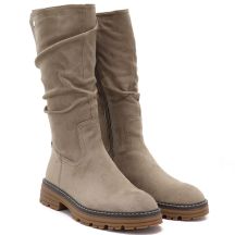 M. Daszyński Stivali warm, crinkled suede, M.Daszyński