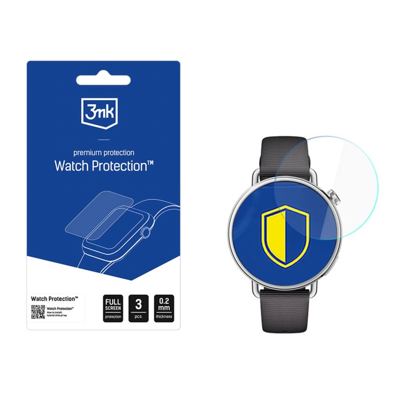 3mk Watch Protection FlexibleGlass hybrid glass for the smartwatch display for Xiaomi Watch S4 41 mm