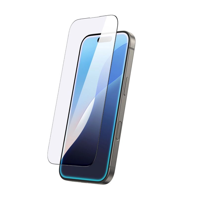 AmazingThing Radix Full Glass tempered glass for iPhone 16 Plus