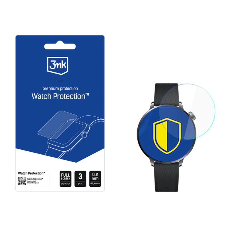 3mk Watch Protection ARC Smartwatch Screen Protector for OnePlus Watch 3 43mm