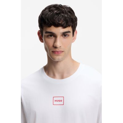 Hugo Camicia Loungewear Laze bianco Sleep